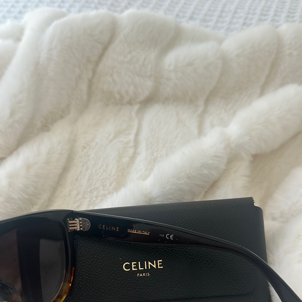 Celine Black and Brown Sunglasses - Picture 4 of 5